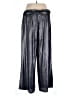 ELOQUII 100% Polyester Metallic Silver Casual Pants Size 18 - photo 2
