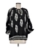Assorted Brands Black 3/4 Sleeve Blouse Size M - photo 1