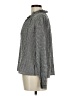 Warm Houndstooth Gray Long Sleeve Blouse Size M (estimated) - photo 5