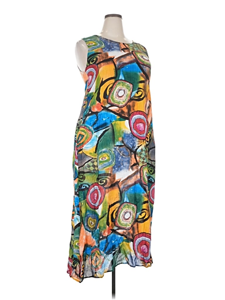 Pre-owned Zanzea Collection Cocktail Dress In Blue