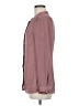 H&M 100% Polyester Burgundy Long Sleeve Blouse Size 6 - photo 5