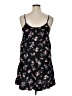 SO 100% Rayon Floral Black Casual Dress Size XL - photo 2