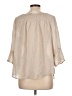 Spense Tan 3/4 Sleeve Blouse Size L - photo 2