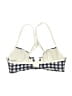 Beach Bunny Checkered-gingham Ivory Swimsuit Top Size XS - photo 2