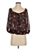 Divided by H&M 100% Polyester Black 3/4 Sleeve Blouse Size 2 - photo 1