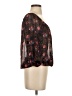 Divided by H&M 100% Polyester Black 3/4 Sleeve Blouse Size 2 - photo 4