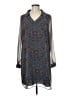 CAbi 100% Polyester Paisley Blue Casual Dress Size M - photo 1