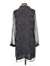 CAbi 100% Polyester Paisley Blue Casual Dress Size M - photo 2