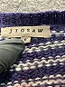 Jigsaw Stripes Blue Pullover Sweater Size S - photo 7