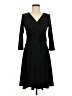 Evan Picone Solid Black Cocktail Dress Size 6 (petite) - photo 1
