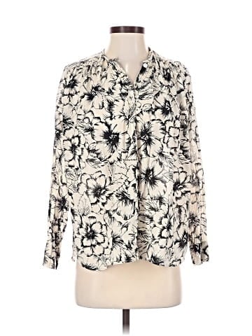mille Resort & Travel Long Sleeve Blouse (view 1)