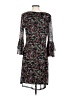 Allison Brittney Floral Black Cocktail Dress Size S - photo 2