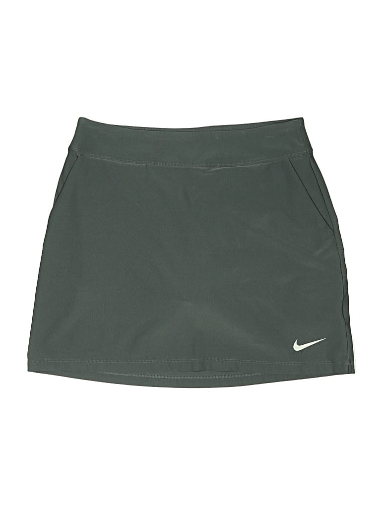 Pre-owned Nike Active Skort In Green
