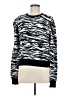 Express 100% Nylon Animal Print Black Pullover Sweater Size M - photo 1