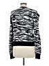 Express 100% Nylon Animal Print Black Pullover Sweater Size M - photo 2