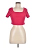 Shein Pink Short Sleeve T-Shirt Size 6 - photo 1