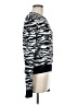 Express 100% Nylon Animal Print Black Pullover Sweater Size M - photo 4