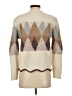 Assorted Brands Chevron-herringbone Ivory Pullover Sweater Size XS - photo 2
