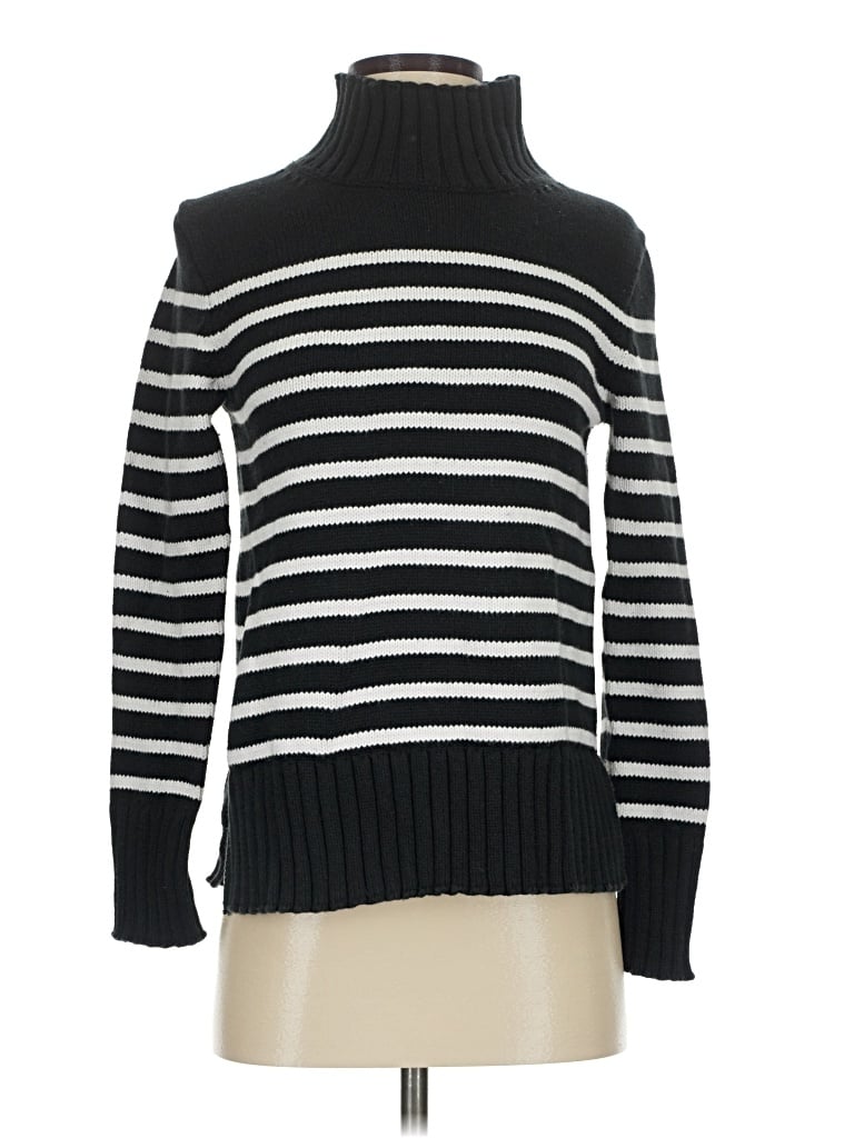 Pre-owned Falls Creek Turtleneck Sweater In Black