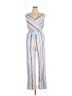 Indigo Rein Stripes Blue Jumpsuit Size XL - photo 1