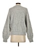SO 100% Polyester Tweed Gray Pullover Sweater Size S - photo 2