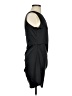 Glam 100% Polyester Solid Black Cocktail Dress Size S - photo 4