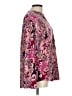 IMAN Paisley Purple Long Sleeve Blouse Size L - photo 4