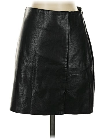 Old Navy Faux Leather Skirt (view 1)