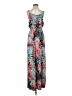 Trixxi Tropical Teal Casual Dress Size S - photo 1