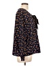 Downeast Blue Long Sleeve Blouse Size L - photo 4