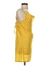 Missguided Polka Dots Yellow Casual Dress Size 4 - photo 4