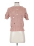 RED Valentino 100% Cotton Hearts Pink Pullover Sweater Size XS - photo 1