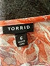 Torrid 100% Rayon Orange Short Sleeve Blouse Size 5X Plus (6) - photo 7