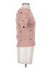 RED Valentino 100% Cotton Hearts Pink Pullover Sweater Size XS - photo 4