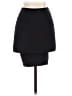 Wow Couture Solid Black Casual Skirt Size S - photo 2