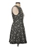 Zara Paisley Black Cocktail Dress Size S - photo 4