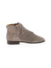 NYDJ 100% Leather Gray Tan Ankle Boots Size 8 - photo 1