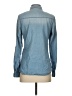 Maurices 100% Cotton Blue Long Sleeve Button-Down Shirt Size S - photo 2