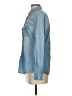 Maurices 100% Cotton Blue Long Sleeve Button-Down Shirt Size S - photo 5