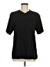 Sigma 100% Cotton Solid Black Short Sleeve T-Shirt Size M - photo 1