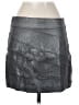 Express Metallic Silver Faux Leather Skirt Size 4 - photo 2