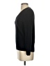 Aqua 100% Cashmere Black Cashmere Pullover Sweater Size S - photo 5