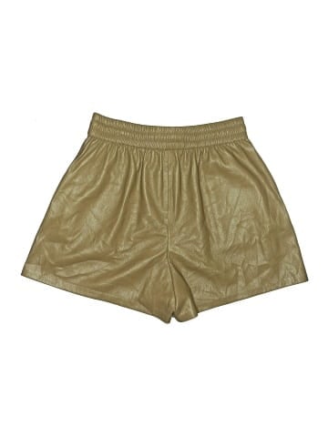 Good American Faux Leather Shorts (view 2)