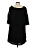 Jennifer Lopez 100% Polyester Black Casual Dress Size M - photo 2