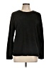Just Love 100% Polyester Black Pullover Sweater Size L - photo 1