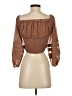 ASTR The Label 100% Polyester Brown 3/4 Sleeve Blouse Size XS - photo 2