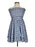 Lulus 100% Polyester Paisley Blue Cocktail Dress Size S - photo 1