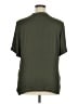 Leith 100% Polyester Green Short Sleeve Blouse Size XL - photo 2