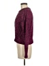 Derek Heart 100% Polyester Tweed Burgundy Pullover Sweater Size S (estimated) - photo 5