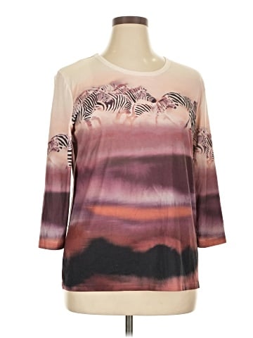 Serengeti 3/4 Sleeve Top (view 1)